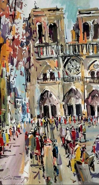Araz988 Peinture intitulée "Araz988" par Hovik Igityan, Œuvre d'art originale, Gouache