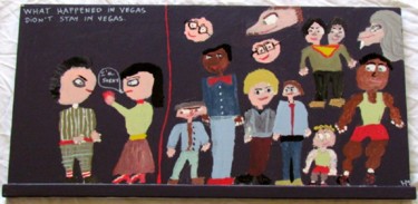 Painting titled "in-vegas.jpg" by Howard Meehan Meehan, Original Artwork