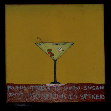 Pittura intitolato "The Reluctant Rufi.…" da Howard Meehan Meehan, Opera d'arte originale, Acrilico