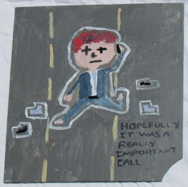 Painting titled "that-fatal-call.jpg" by Howard Meehan Meehan, Original Artwork