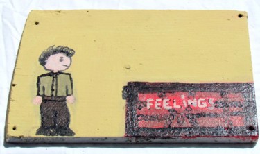 Painting titled "those-feelings.jpg" by Howard Meehan Meehan, Original Artwork, Acrylic