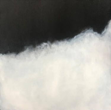 Schilderij getiteld "Up in Smoke" door Heather Prall, Origineel Kunstwerk, Acryl