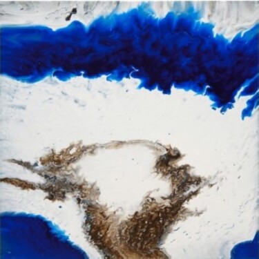 Картина под названием "Sail Away" - Heather Prall, Подлинное произведение искусства, Акрил Установлен на Деревянная рама для…