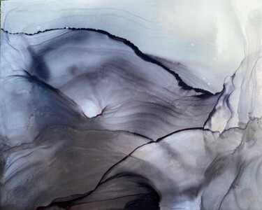 Pittura intitolato "Akashic" da Heather Prall, Opera d'arte originale, Inchiostro