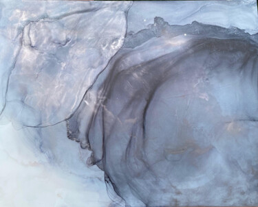 Картина под названием "Channel" - Heather Prall, Подлинное произведение искусства, Чернила