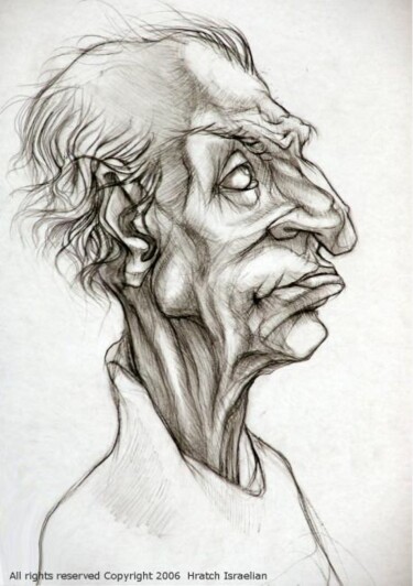 Drawing titled "Picture_profile__73…" by Hratch Israelian, Original Artwork