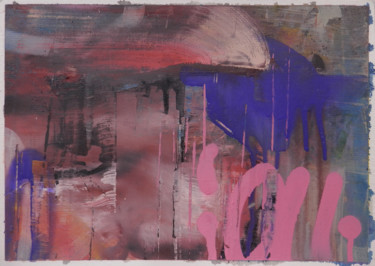 Event 7 Pintura titulada "Event 7" por Miloš Hronec, Obra de arte original, Oleo
