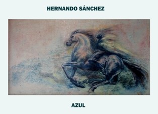 Pintura titulada "Azúl" por Hernando Sánchez, Obra de arte original