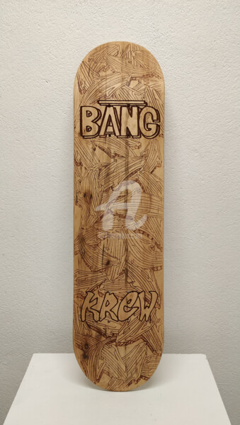 Gravures & estampes intitulée "Bang Board" par Hstar, Œuvre d'art originale, Gravure