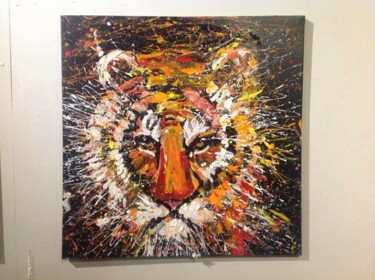 Painting titled "tiger.jpg" by Huang Fengrong, Original Artwork