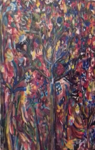 melimelo Peinture intitulée "melimelo" par Hug Devi, Œuvre d'art originale, Acrylique