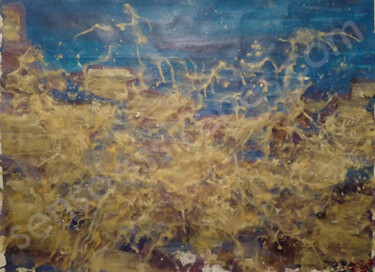 N°5 Painting titled "N°5" by Hugo Artman, Original Art, Acrylic