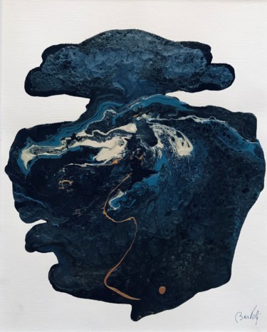 Картина под названием "Flacon de vie" - Hugo Bartoli, Подлинное произведение искусства, Эмаль