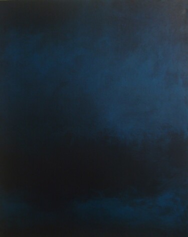Peinture intitulée "La nuit sans fin" par Hugo Bartoli, Œuvre d'art originale, Acrylique