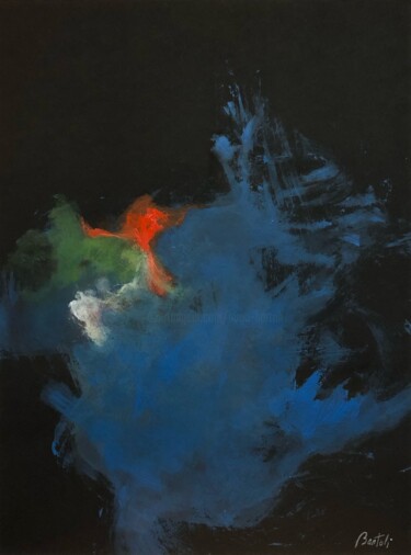 Painting titled "Anges gardiens 3" by Hugo Bartoli, Original Artwork, Acrylic