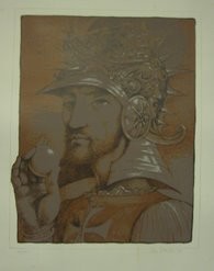Pintura intitulada "Homenagem ao Franci…" por Hugo Lúcio, Obras de arte originais, Outro