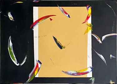 Peinture intitulée "Décadre" par Hugo Morata, Œuvre d'art originale, Acrylique