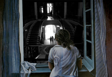 Arts numériques intitulée "Perspective 7" par Hugues Elbe, Œuvre d'art originale, Photo montage