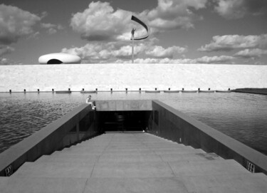 Photography titled "Brasilia 04 2011 a1" by Hugues Elbe, Original Artwork, Non Manipulated Photography