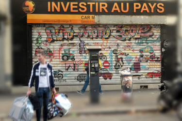 Fotografie mit dem Titel "Investir au pays" von Hugues Elbe, Original-Kunstwerk, Digitale Fotografie