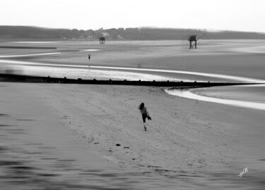 Photographie intitulée "St Brévin 06 2014 a1" par Hugues Elbe, Œuvre d'art originale, Photographie numérique