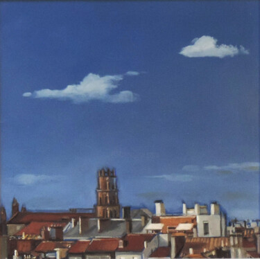 Peinture intitulée "Toulouse les Jacoba…" par Hugues Renck, Œuvre d'art originale, Huile