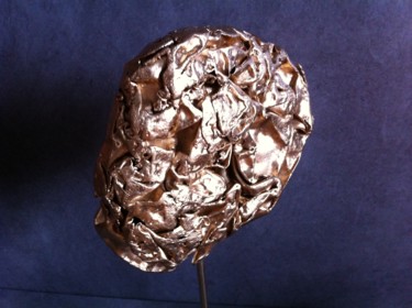 Sculpture intitulée "Cerveau de César" par Hugues Zabern, Œuvre d'art originale