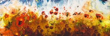 Peinture intitulée "Printemps 2" par Hugues Boucry, Œuvre d'art originale, Acrylique