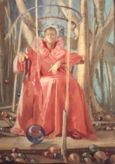 Pittura intitolato "Projet pour un Comp…" da Hugues Delbergue, Opera d'arte originale