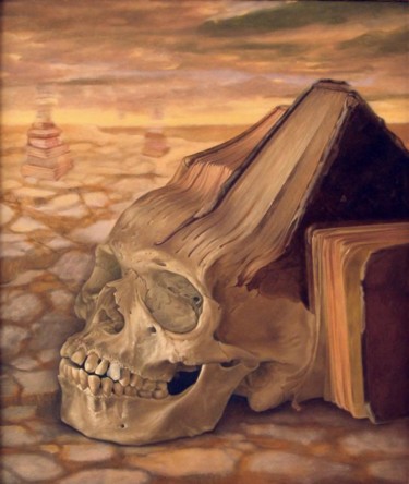 Malerei mit dem Titel "Mémoires de la Scie…" von Hugues Delbergue, Original-Kunstwerk