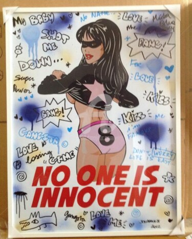 Картина под названием "No one is Innocent…" - Johanne 8, Подлинное произведение искусства