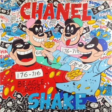 Peinture intitulée "Chanel Shake/ Galer…" par Johanne 8, Œuvre d'art originale