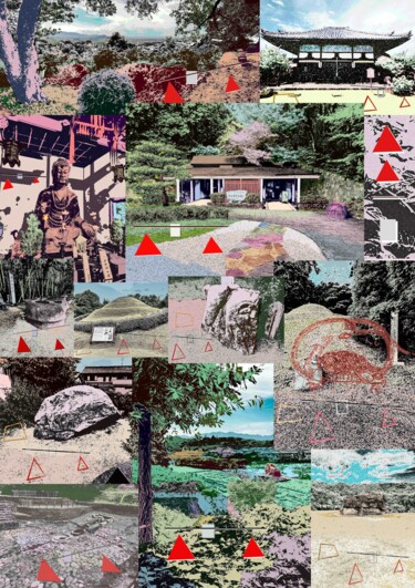 Digitale Kunst mit dem Titel "Asuka" von Humans Sato, Original-Kunstwerk, 2D digitale Arbeit