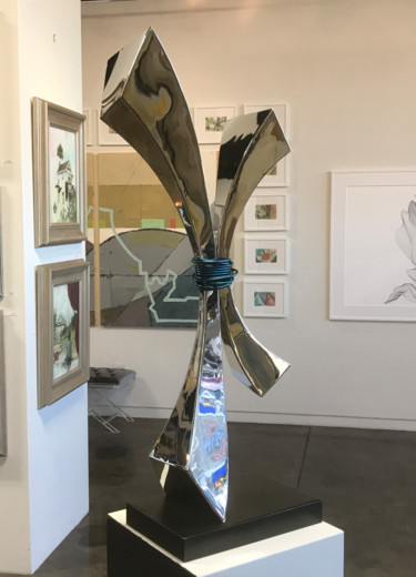Sculpture intitulée "Soul Tie" par Hunter Brown, Œuvre d'art originale, Métaux