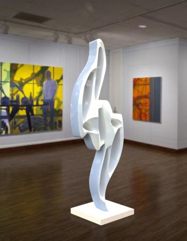 Sculpture titled "Harmony" by Hunter Brown, Original Artwork, Stainless Steel