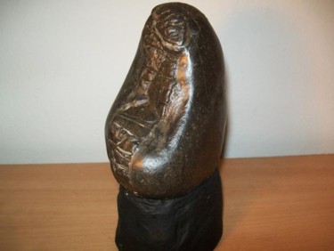 Sculpture titled "MESSENGER" by Neil Bernardis, Original Artwork, Stone