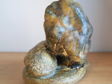 Sculpture titled "Kundalini" by Neil Bernardis, Original Artwork, Stone