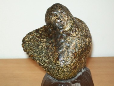 Sculpture titled "Icar" by Neil Bernardis, Original Artwork, Stone