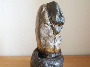 Sculpture titled "Sleep of Reason" by Neil Bernardis, Original Artwork, Stone