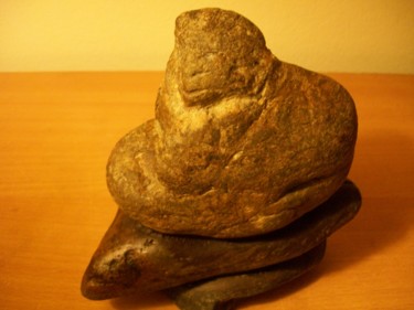 Sculpture titled "Satyricon" by Neil Bernardis, Original Artwork, Stone