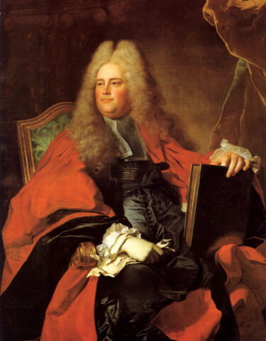 Painting titled "Guillaume II de Lam…" by Hyacinthe Rigaud, Original Artwork, Oil