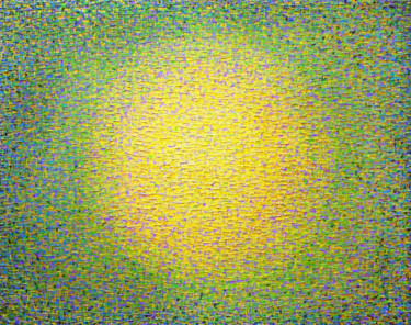 Pittura intitolato "Halo 6A20" da Hyun Ae Kang, Opera d'arte originale, Olio