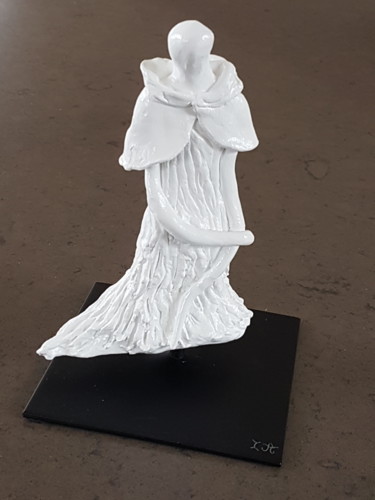 Sculpture intitulée "LE CAPELET" par Isabelle Angele, Œuvre d'art originale, Argile