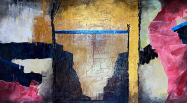 Картина под названием "Глубина" - Игорь Терехин, Подлинное произведение искусства, Акрил