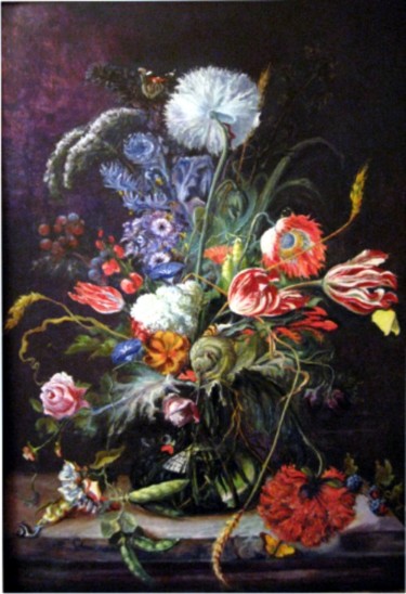 Pittura intitolato "Букет.jpg" da Igor Vilyanov, Opera d'arte originale