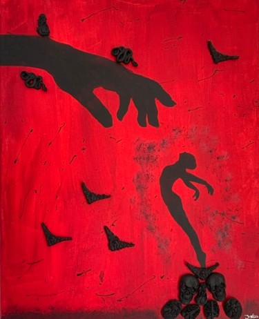 Painting titled "Limbo" by Irina Amaro, Original Artwork, Acrylic