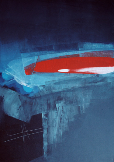 Pintura intitulada "Subterranea II" por Ian Palmer, Obras de arte originais, Acrílico