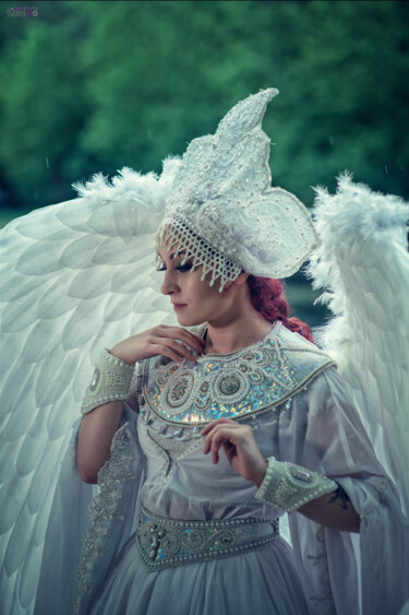 Fotografía titulada "The Swan Princess II" por Ianina Ermakova, Obra de arte original, Fotografía digital