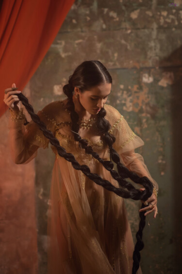 Fotografia intitolato "Rapunzel" da Ianina Ermakova, Opera d'arte originale, Stampa digitale