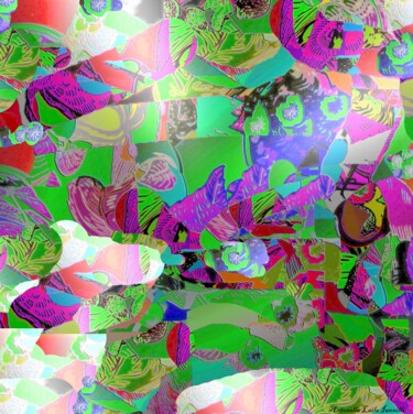 Digitale Kunst mit dem Titel "-THE FAIRY TALE OF…" von Iannilli  Laila Antonella, Original-Kunstwerk, Digitale Malerei Auf P…
